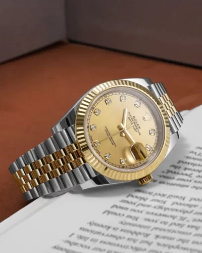 ROLEX DATEJUST 7AA PREMIUM AUTOMATIC SILVER GOLD
