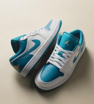  First Copy NIKE AIR JORDAN 1 LOW AQUATONE