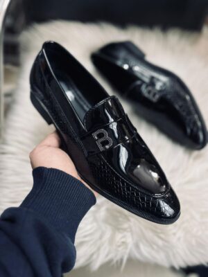 First Copy BURBERRY PATENT PARTY WEAR Loafer