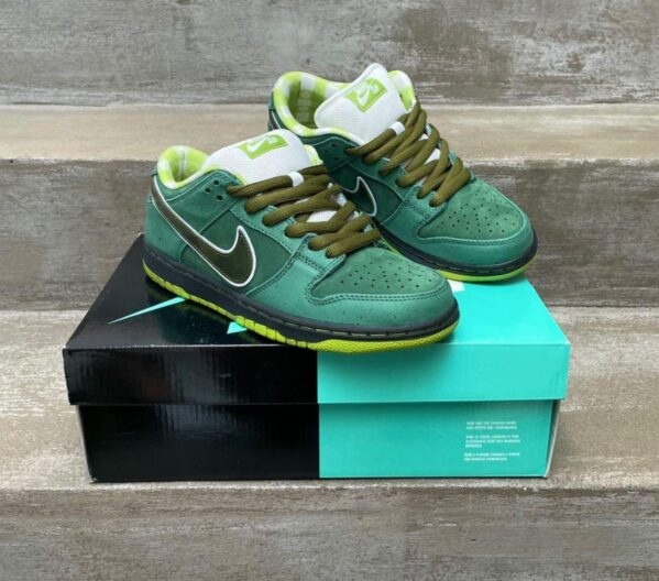 First Copy concepts x Nike sb dunk low green lobster