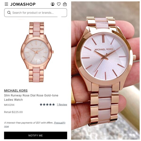 michael kors first copy watches online india