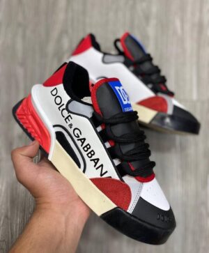 First Copy Dolce & Gabanna Red Portofino Sneaker