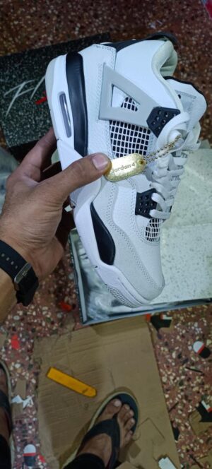 First Copy  Nike Air Jordan Retro 4 Military Black