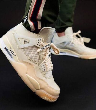 First Copy Nike Jordan retro 4 Off white