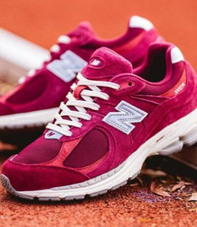 First Copy New Balance 2002R Suede Pack Red Wine