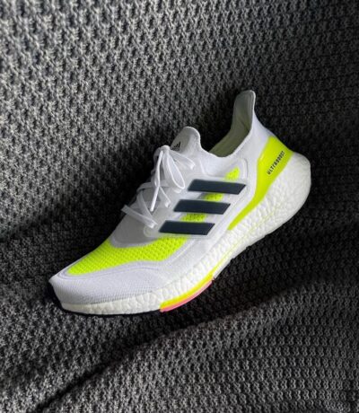 First Copy ADIDAS ULTRA BOOST 21 SOLAR WHITE FOR MENS