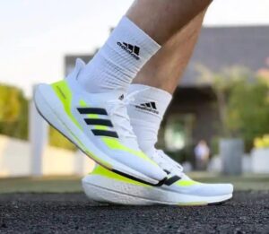 First Copy ADIDAS ULTRA BOOST 21 SOLAR WHITE FOR MENS