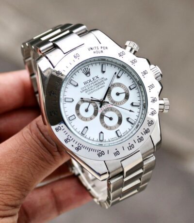 Rolex Cosmograph Daytona Silver First Copy