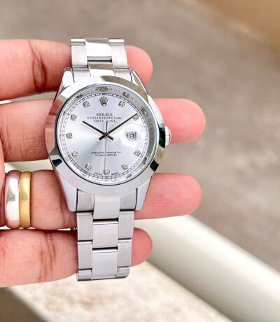 Rolex Datejust 41 Silver Roman Dial Copy