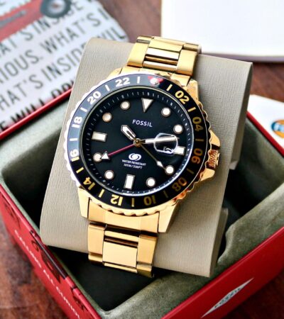 Fossil GMT First Copy Watch