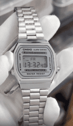 Casio Unisex Silver First Copy Watch