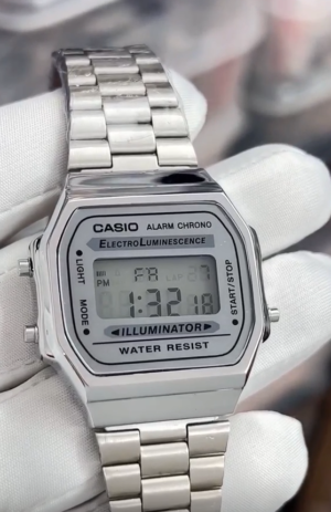 Casio Unisex Silver First Copy Watch