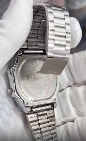 Casio Unisex Silver First Copy Watch
