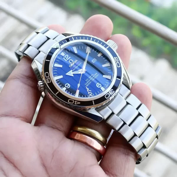 Omega Seamaster Silver First Copy Watch