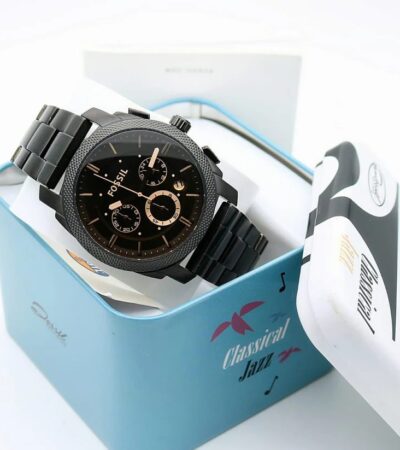 Fossil Machine Chronograph Black Dial Men’s Watch