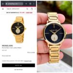 Michael Kors Portia Gold First Copy Watch