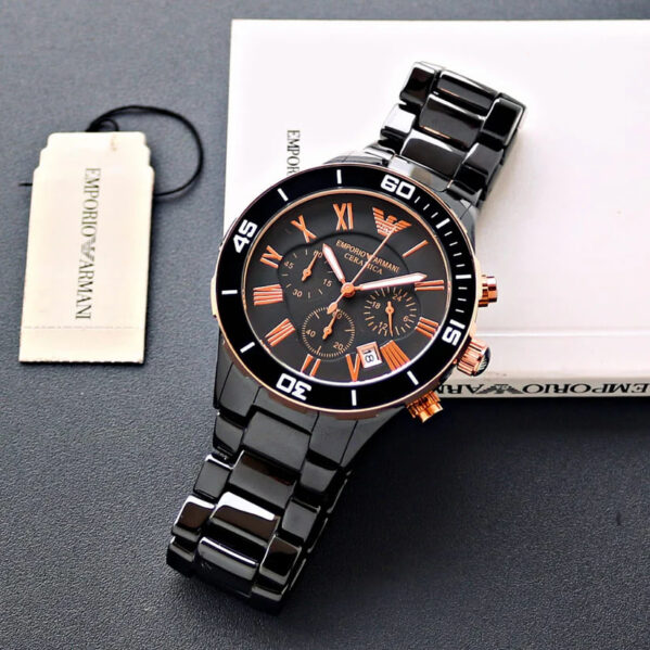 Emporio Armani Black First Copy watch