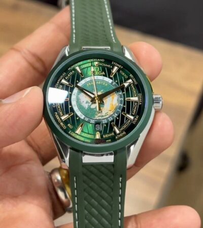Omega World Map First Copy Watch