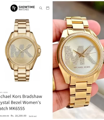 Michael Kors Bradshaw Women MK6555 Watch