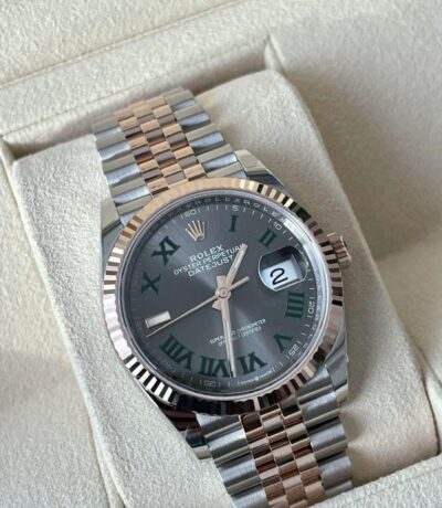 Rolex Datejust 36 Gold silver