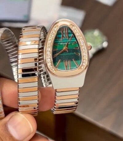 Bvlgari Snake First Copy watch ( Green )