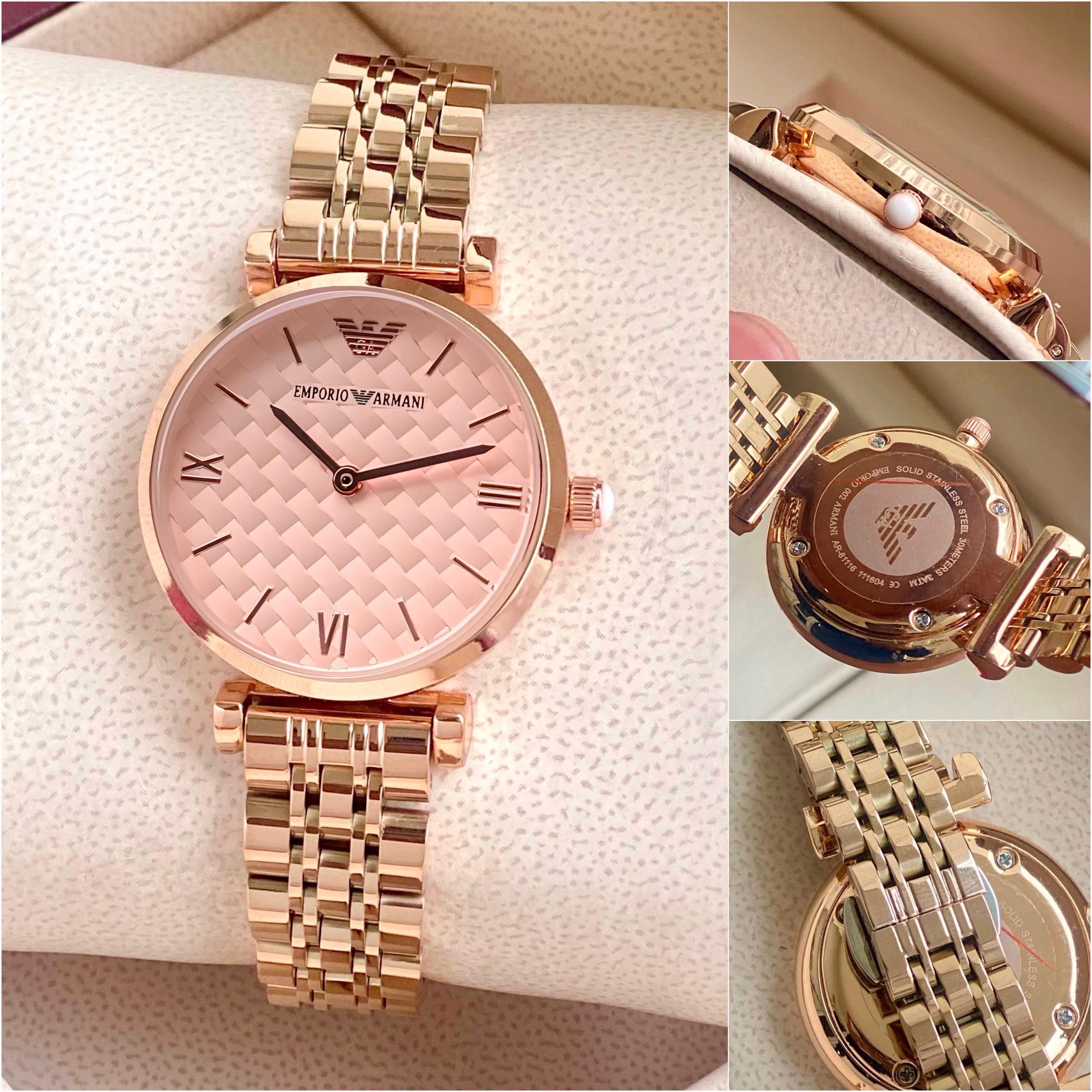 analog watch junior armani watch