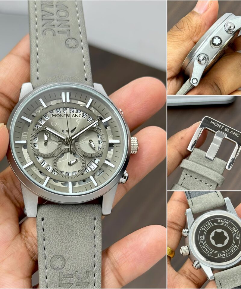 MontBlanc Matte Chronograph Collection
