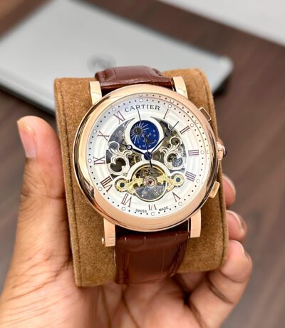 Cartier Sun-Moon Face Copy Watch