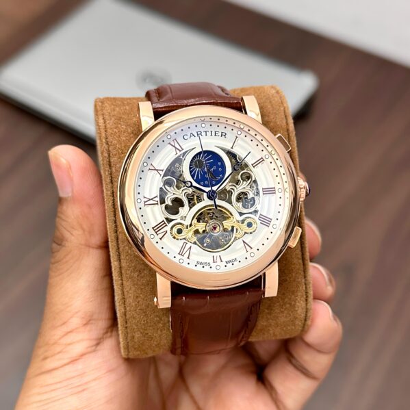 Cartier Sun-Moon Face Copy Watch