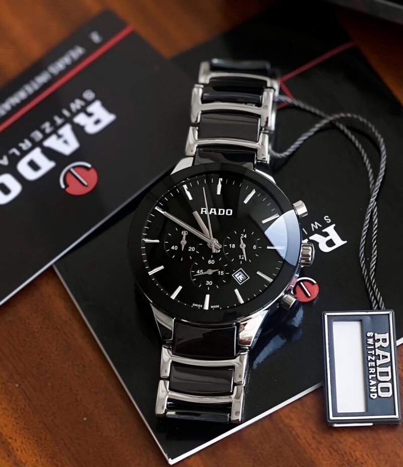 Rado Black Centirx Chronograph First Copy watch - Image 3