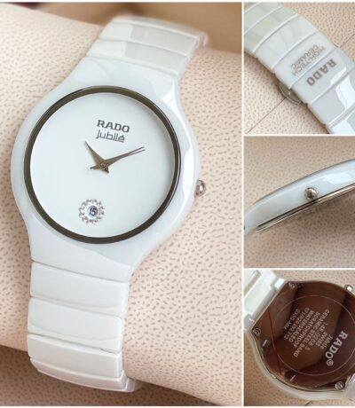 Rado White Quartz Movement First Copy Watch 