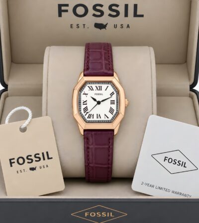 Fossil Harlow Premium Rosegold-Tone Case Watch