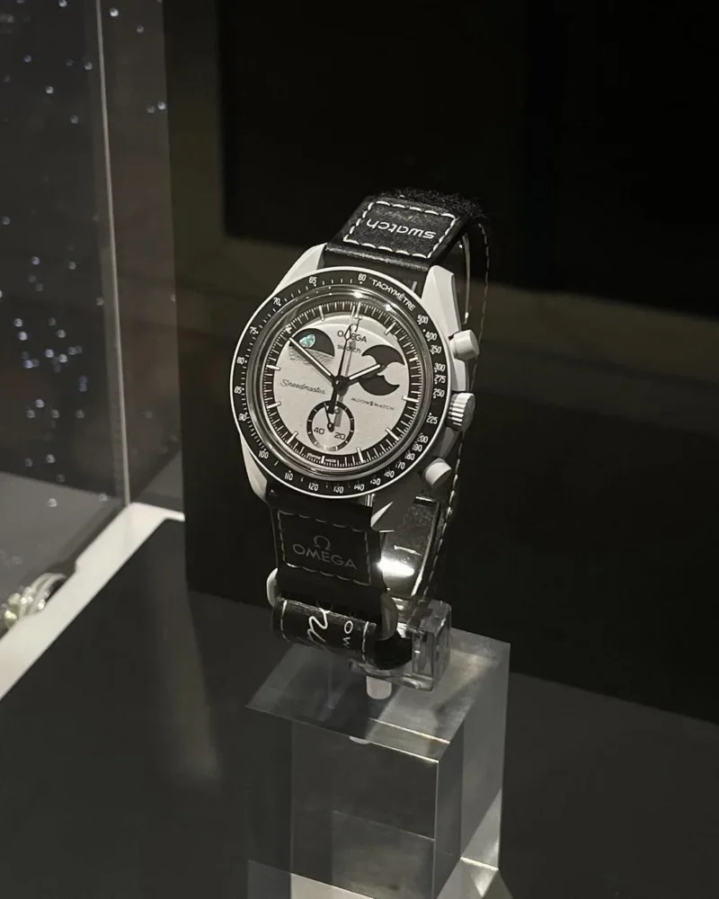 Omega Omega x Swatch black First Copy Watch - Image 3