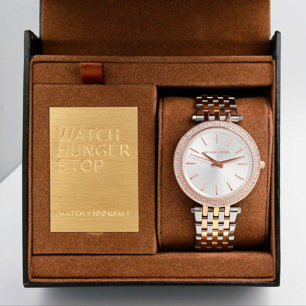 Michael Kors White Dial RoseGold