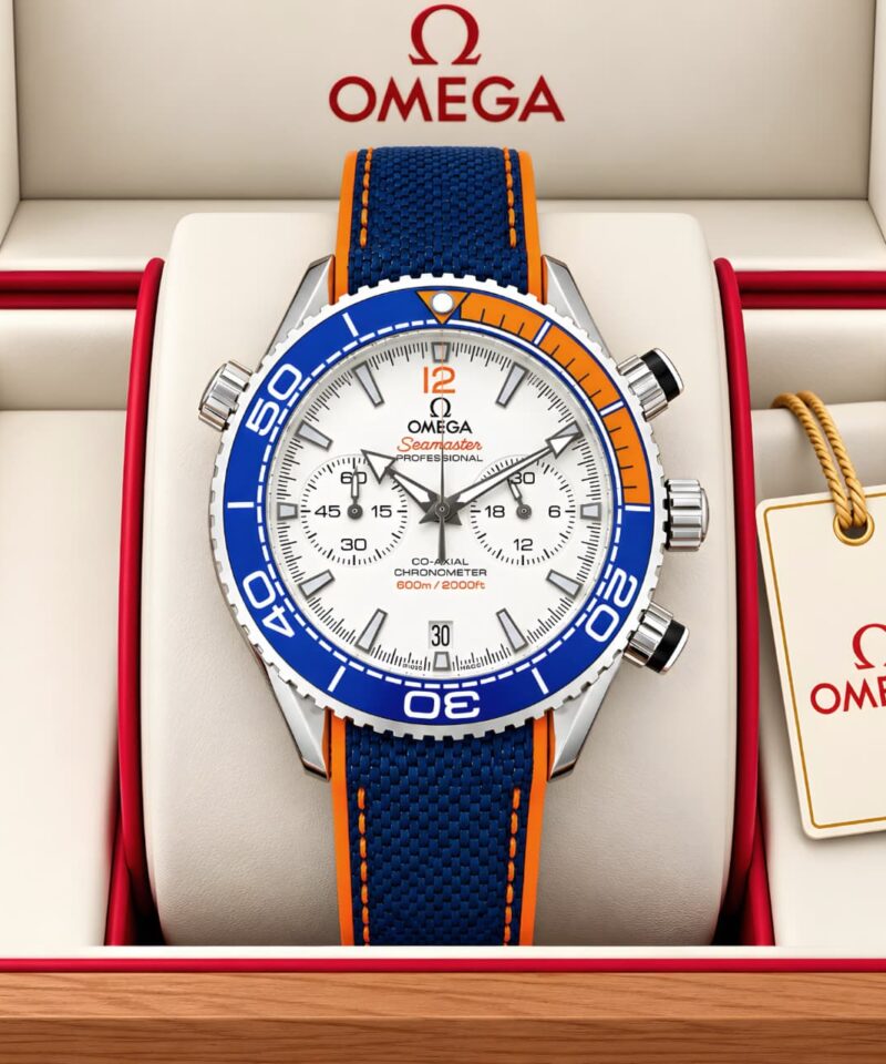 Omega Seamaster Chronograph Premium White Dial