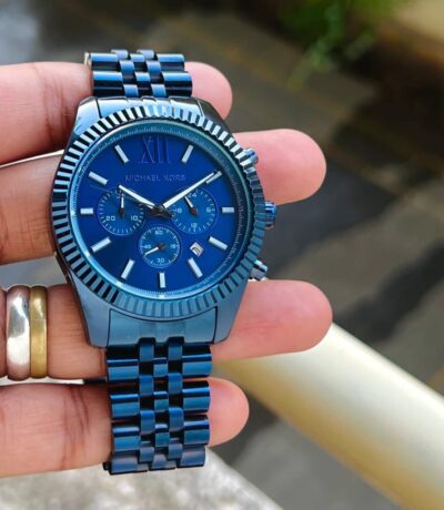 Michael Kors Dynamic Lexington Blue First Copy Watch