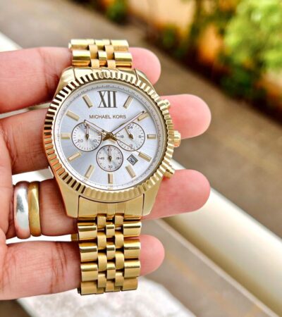 Michael Kors Gold Lexington First Copy Watch