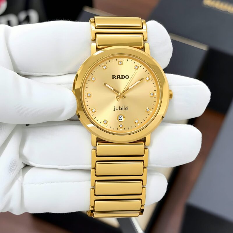 Rado ubilé Diamond Gold Edition Secure Butterfly Clasp
