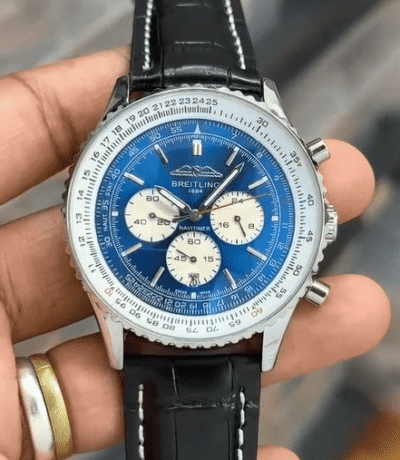 Breitling Navitimer Blue Chronograph First Copy Watch