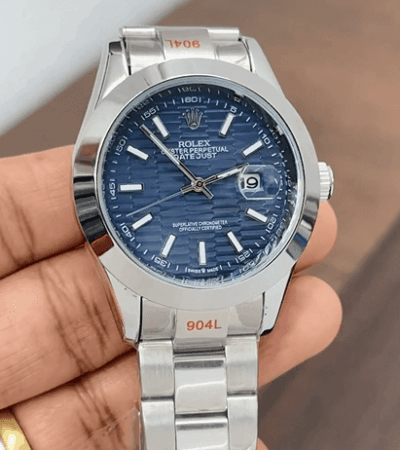 Rolex Blue Watch First Copy Watches India
