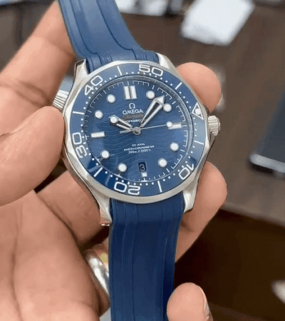 Omega Blue Seamaster Seamaster Diver 300M First Copy Watch
