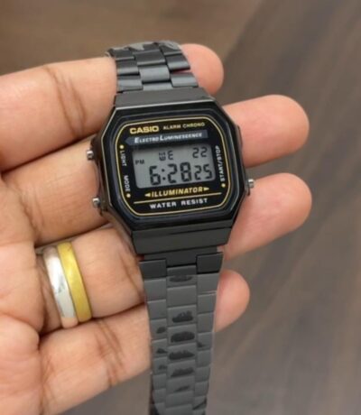 Casio Unisex black First Copy Watch