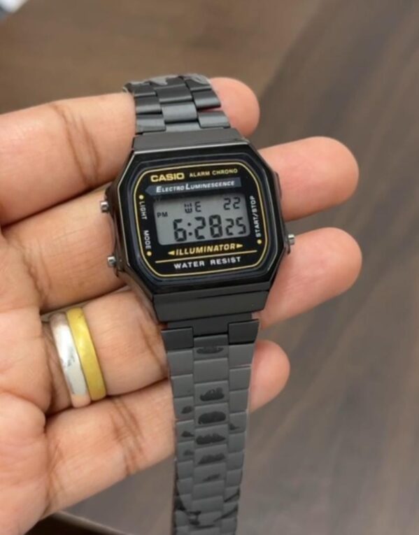 Casio Unisex black First Copy Watch