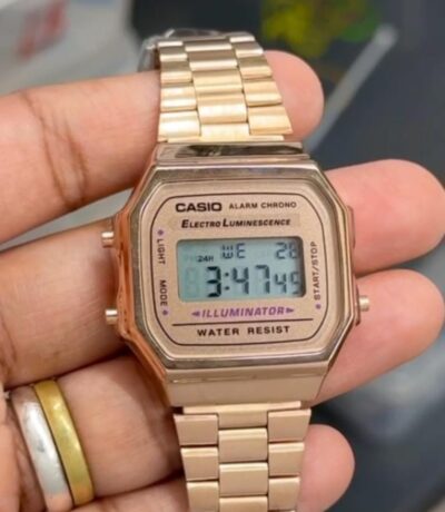 Casio Unisex Rose Gold First Copy Watch