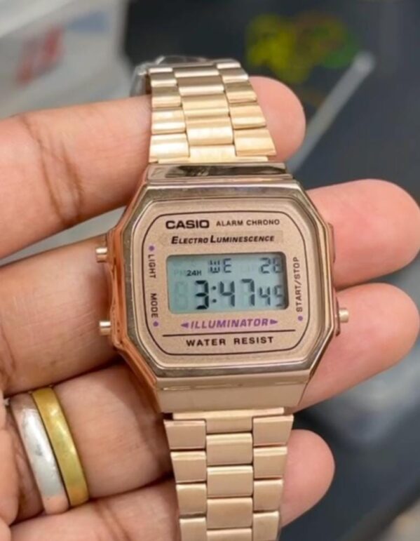 Casio Unisex Rose Gold First Copy Watch