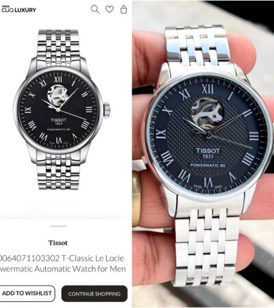 Tissot T-Classic Blue Automatic First Copy Watch