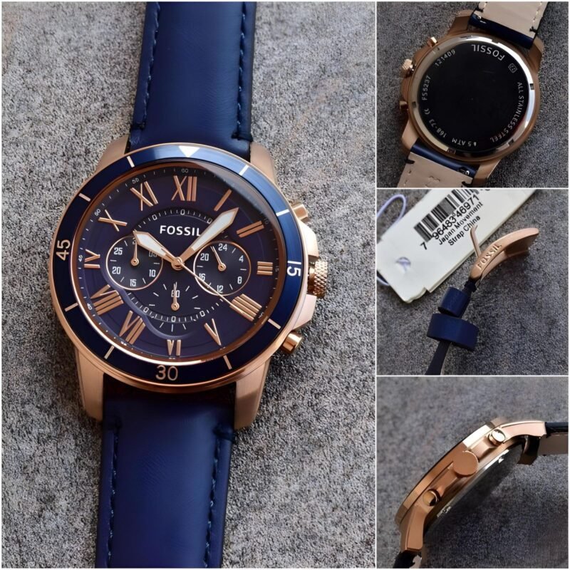 Fossil FS5132 blue First Copy watch