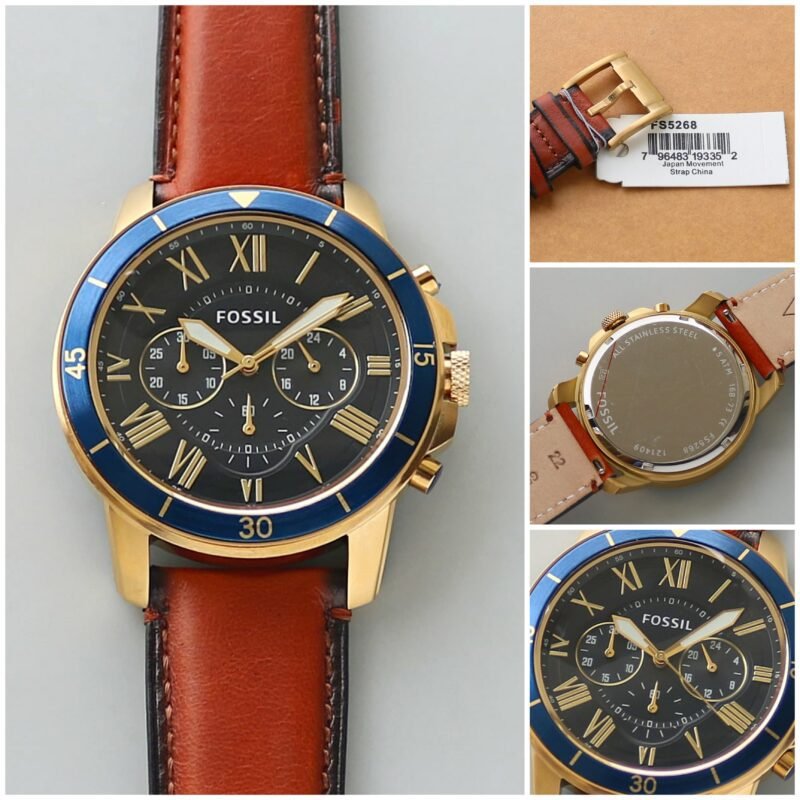 Fossil blue Japanese Quality First Copy watch