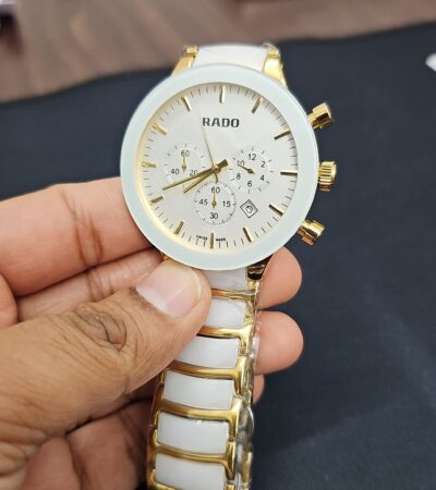 Rado White Centirx Chronograph First Copy Watch