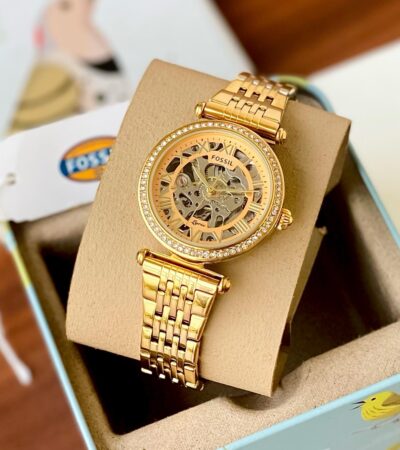 Fossil First Copy Gold Automatic Watch